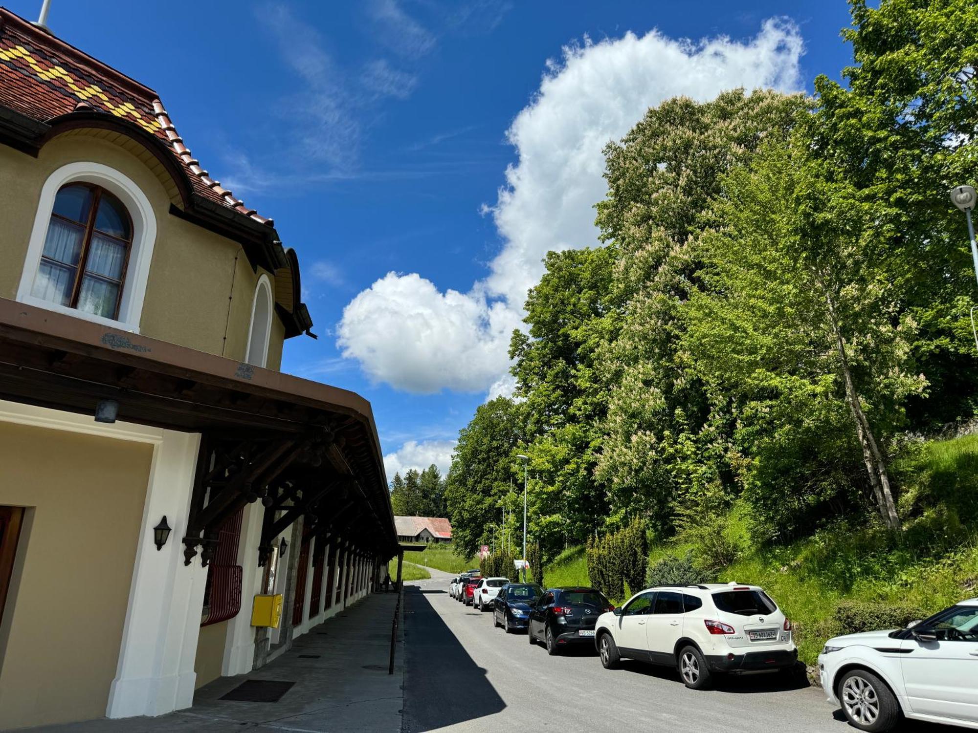 Buffet De La Gare Hotel Montreux Exterior photo